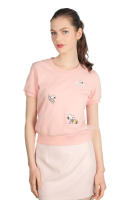 LZZIE SNOOPY SWEET DAY TEE - PINK