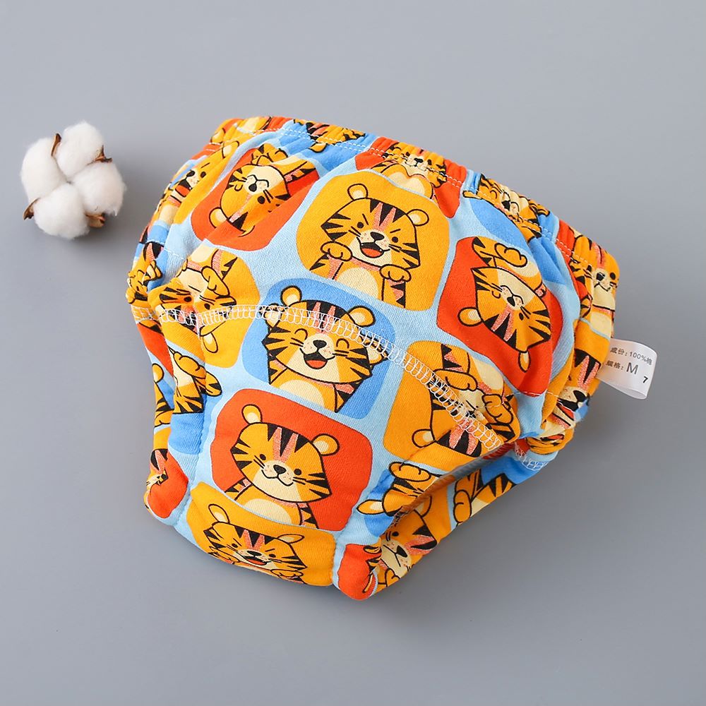 KL STOCK!(Part 2) Reuseable 6 Layers (cotton with 1 layer Waterproof) Potty Training Pants Baby/Toddler/Kid Learning/Potty pant/Cloth Diapers(1pcs/ set of 4 pcs