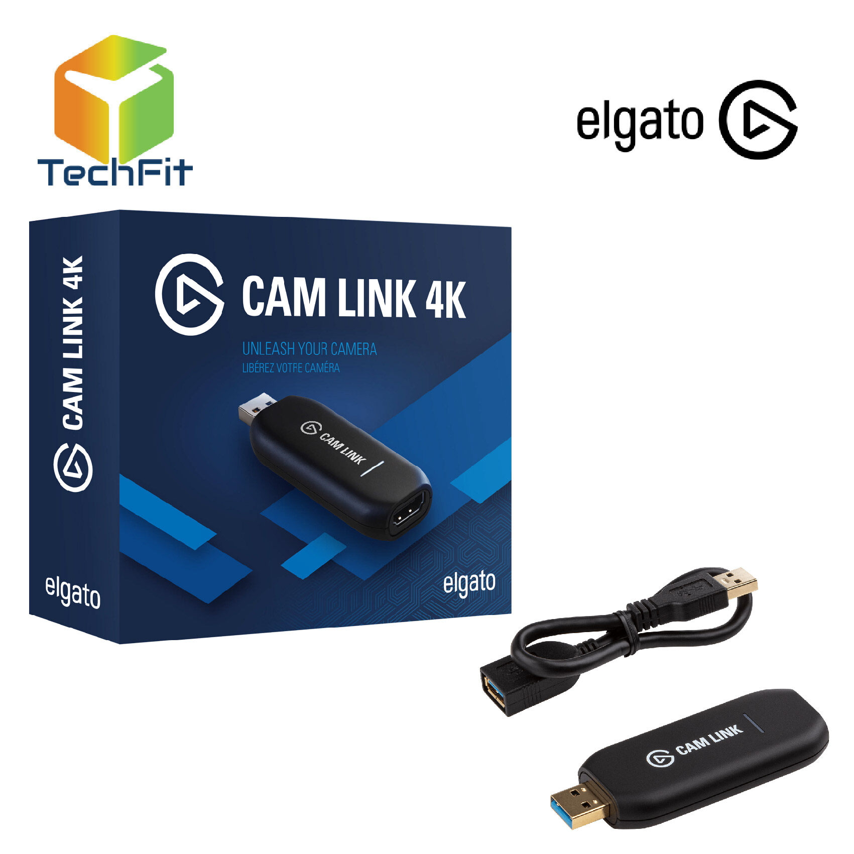 ELGATO Cam Link 4K / HD60 S / HD60 S+ Gaming Video Capture Streaming Card (FHD, 4K, HDR10, Instant Gameview)813180020306