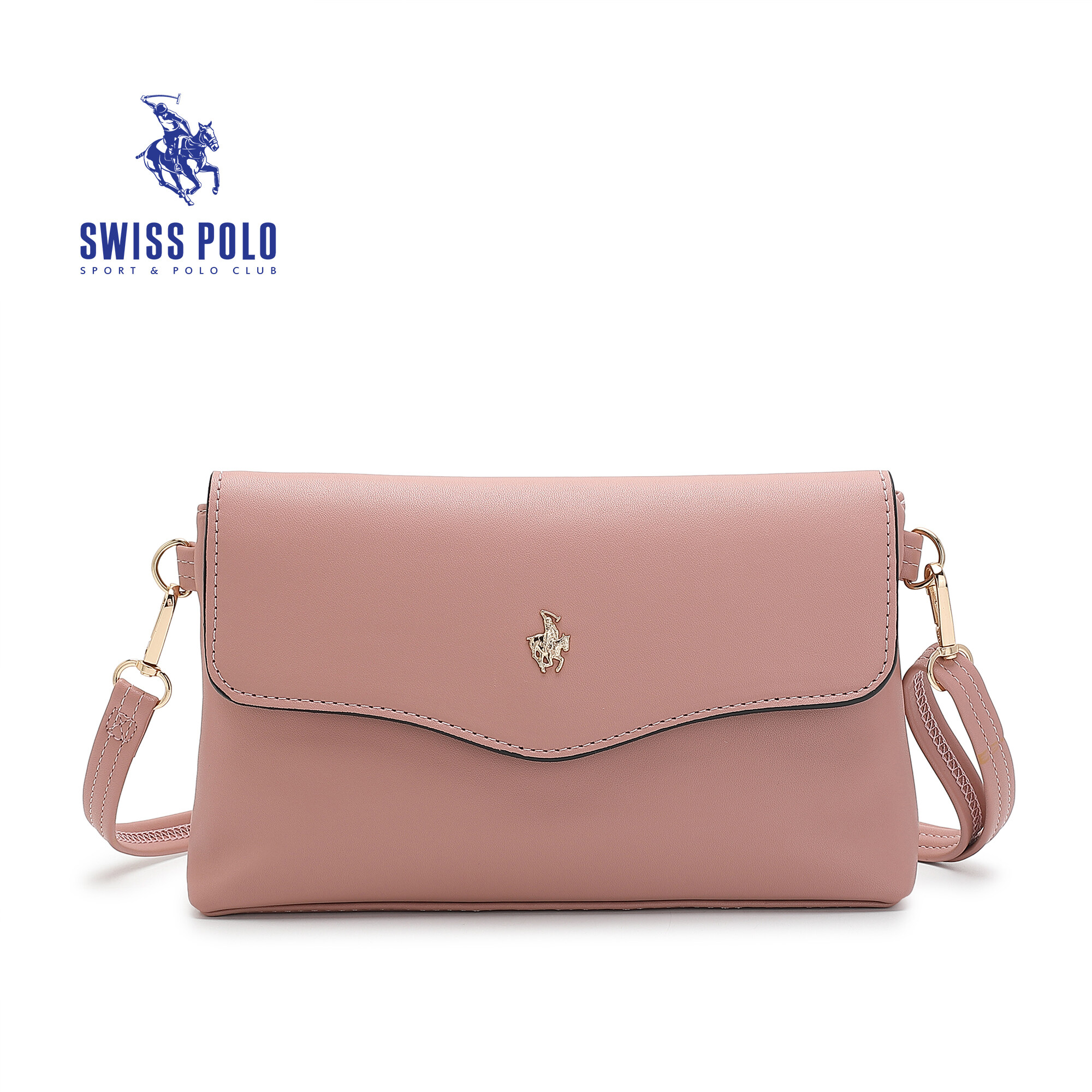 SWISS POLO Ladies Sling Bag HHY 5802-3 PINK