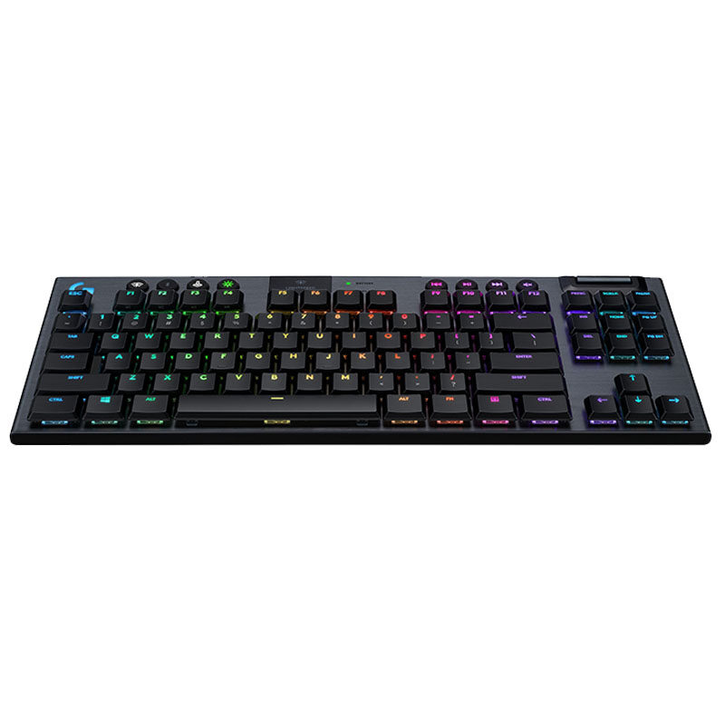 Logitech G913 Tenkeyless Wireless RGB Mechanical Gaming Keyboard (Tactile / Linear / Clicky) Lightspeed Wireless, Lightsync RGB