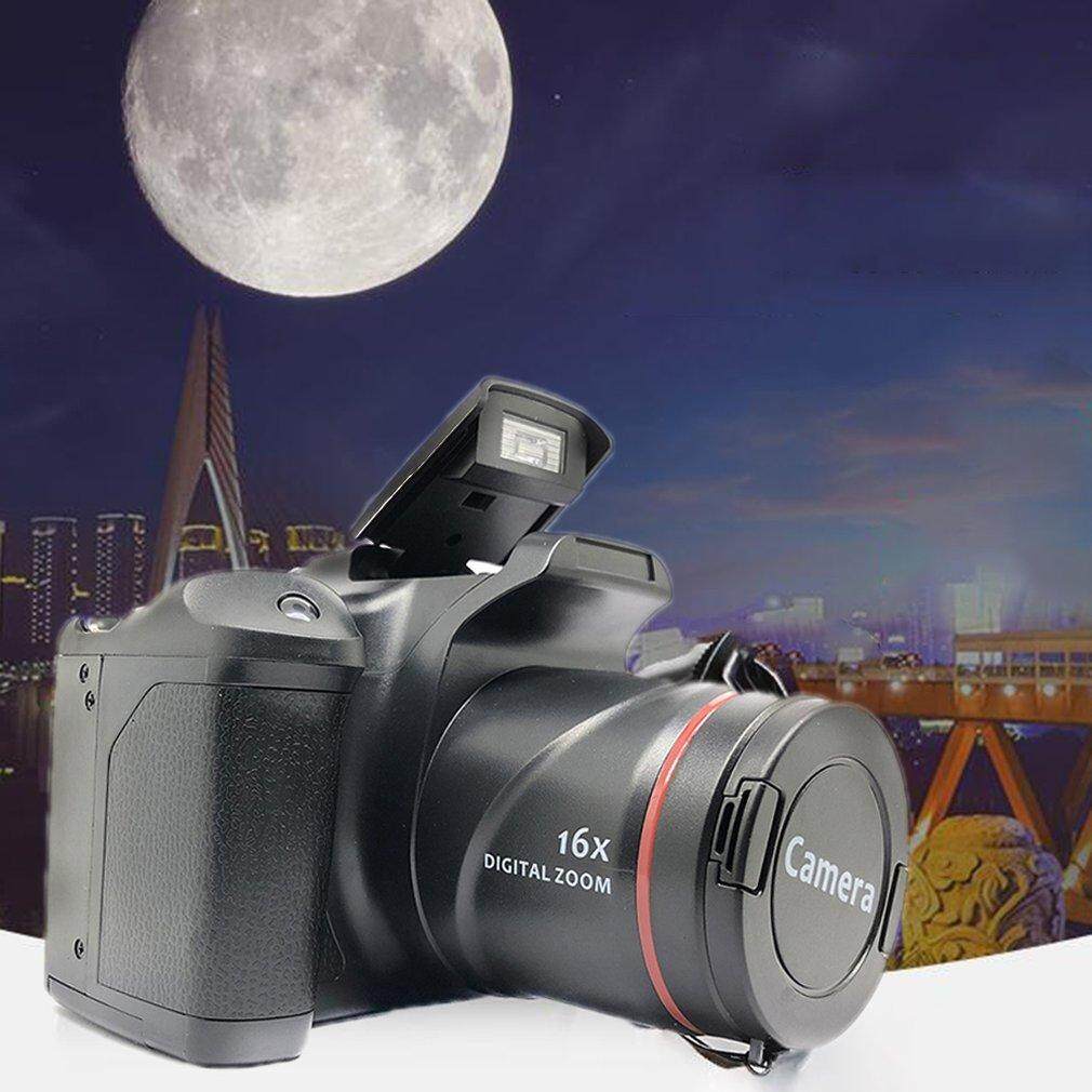 Máy ảnh kỹ thuật số XJ05 SLR 4X màn hình LCD 2.4 inch máy ảnh màu đen sang trọng độ phân giải 3MP-12MP - INTL