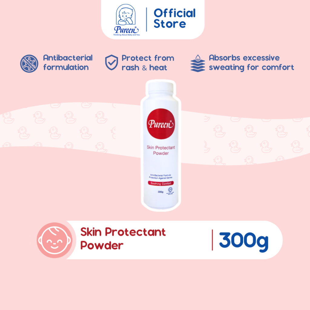Pureen Skin Protectant Powder *AntiBacterial Formulation (300g)
