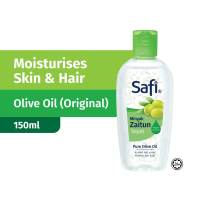 Safi Minyak Zaitun 150ml [Serai/Olive Oil/Ros Hip/Gamat] | Vitamin A C & E | Moisturising | Massage Oil | Brightener