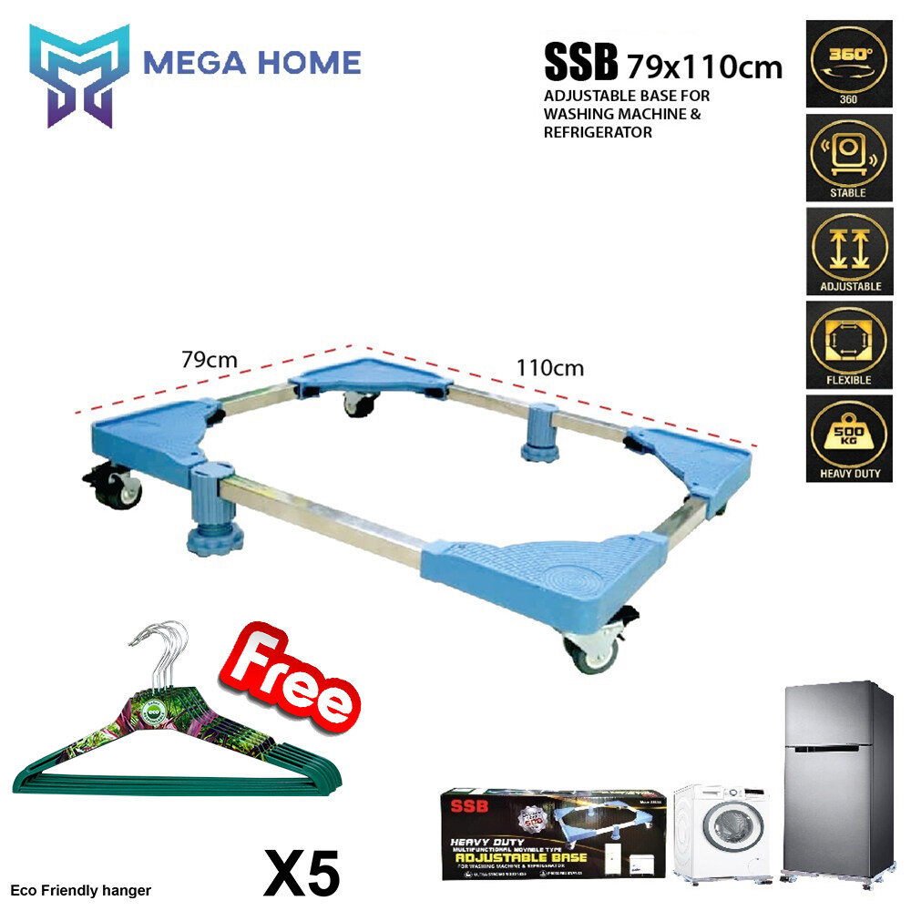 Multi Function Heavy Duty Movable Base || For Washing Machine Or Fridge (Heavy Support up to 500 KG &amp; High Quality Materials) Ready Stock+ Fast Deliver+ FREE GITF