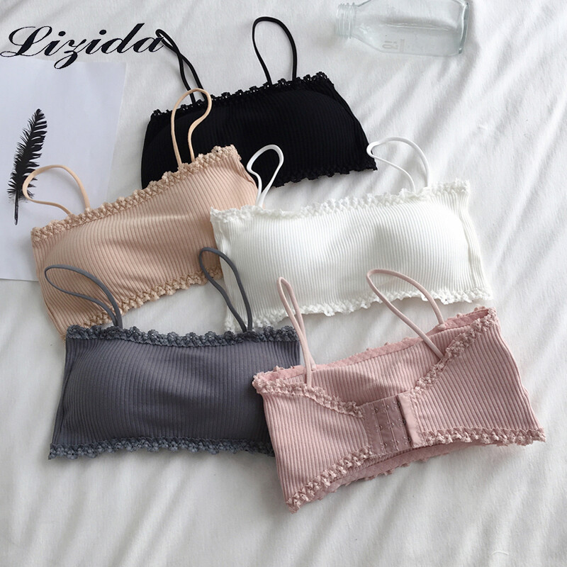 Lizida Xu Hướng Của Phụ Nữ Yube Hàng Đầu Threaded Camisole miếng đệm ngực Của Phụ Nữ Chống Lóa đồ lót thoáng khí bờ lưng xinh đẹp Bọc Áo Ngực