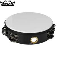 Remo Economy Tambourine Quadura Black 8″ TA-5208-ML