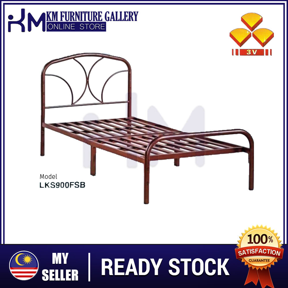 Km Furniture 3v Heavy Duty Single Bed Super Base Katil Bujang Asrama Katil Single Lks900fsb Kmlks900fsb New Pgmall