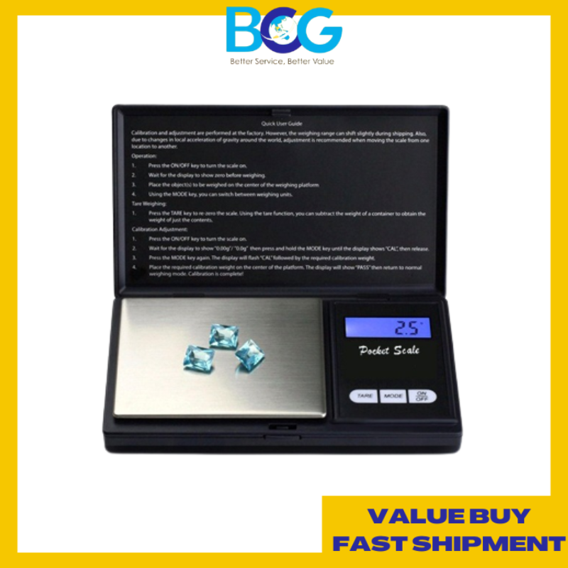 Digital Scale Mini Lightweight Easy to Carry 3v AAA batteries