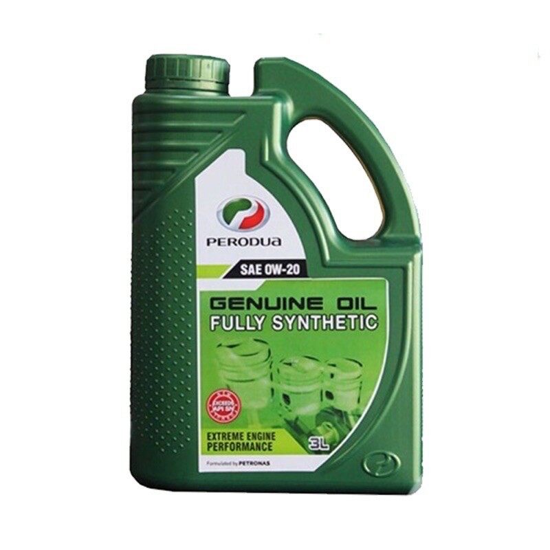 70100332/ 70011005 Perodua 0W20 API SN fully synthetic engine oil (3 liter)