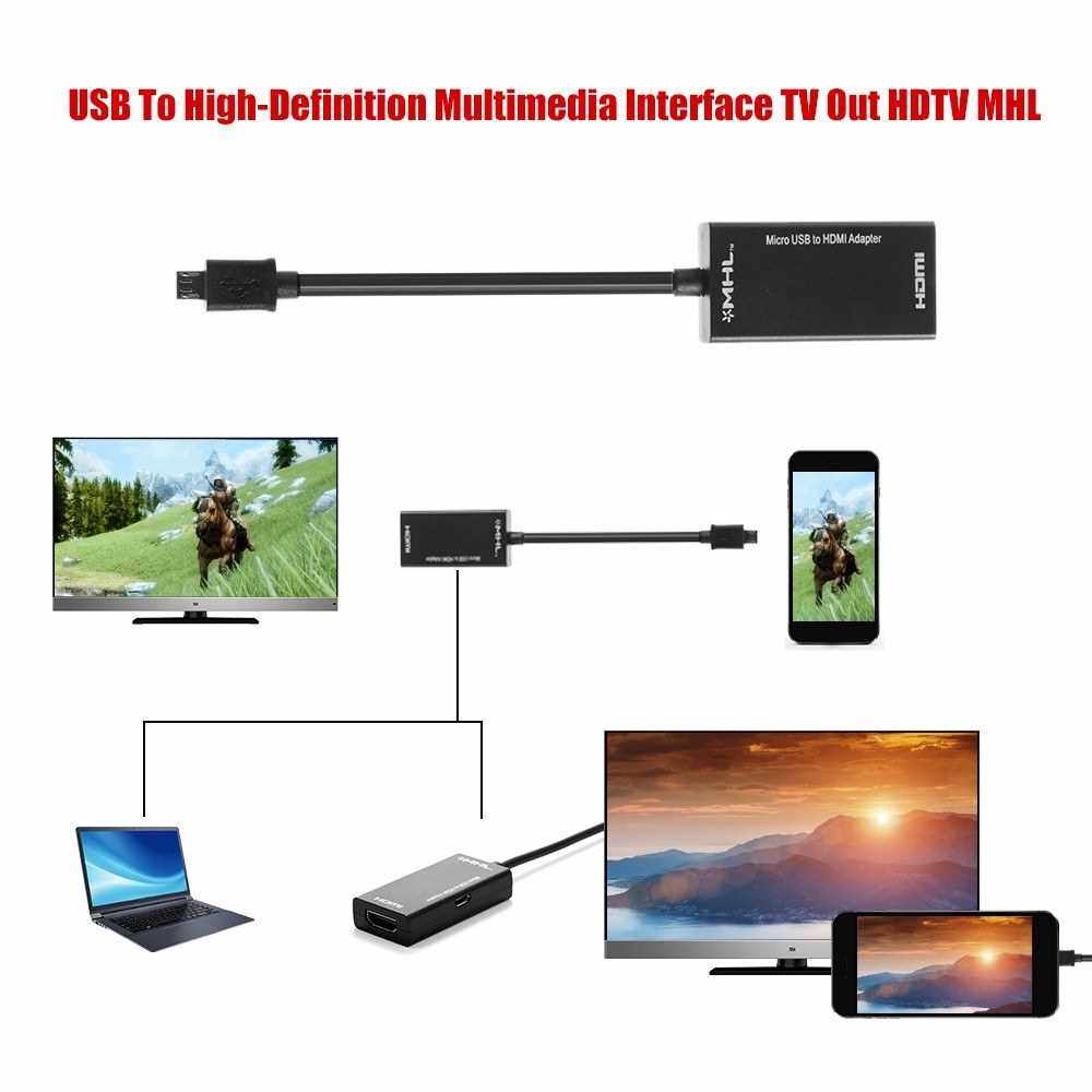 Micro USB to HighDefinition Multimedia Interface TV Mobile High