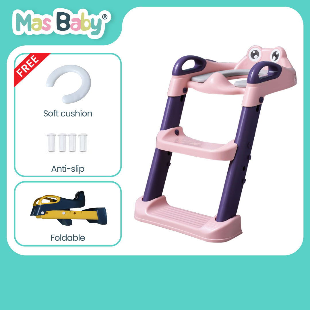 Mas Baby Potty Training Seat Toddler Toilet Seat With Step Stool Stools Ladder For Kids Boys Girls Poty Tandas Kanak 儿童马桶坐便器