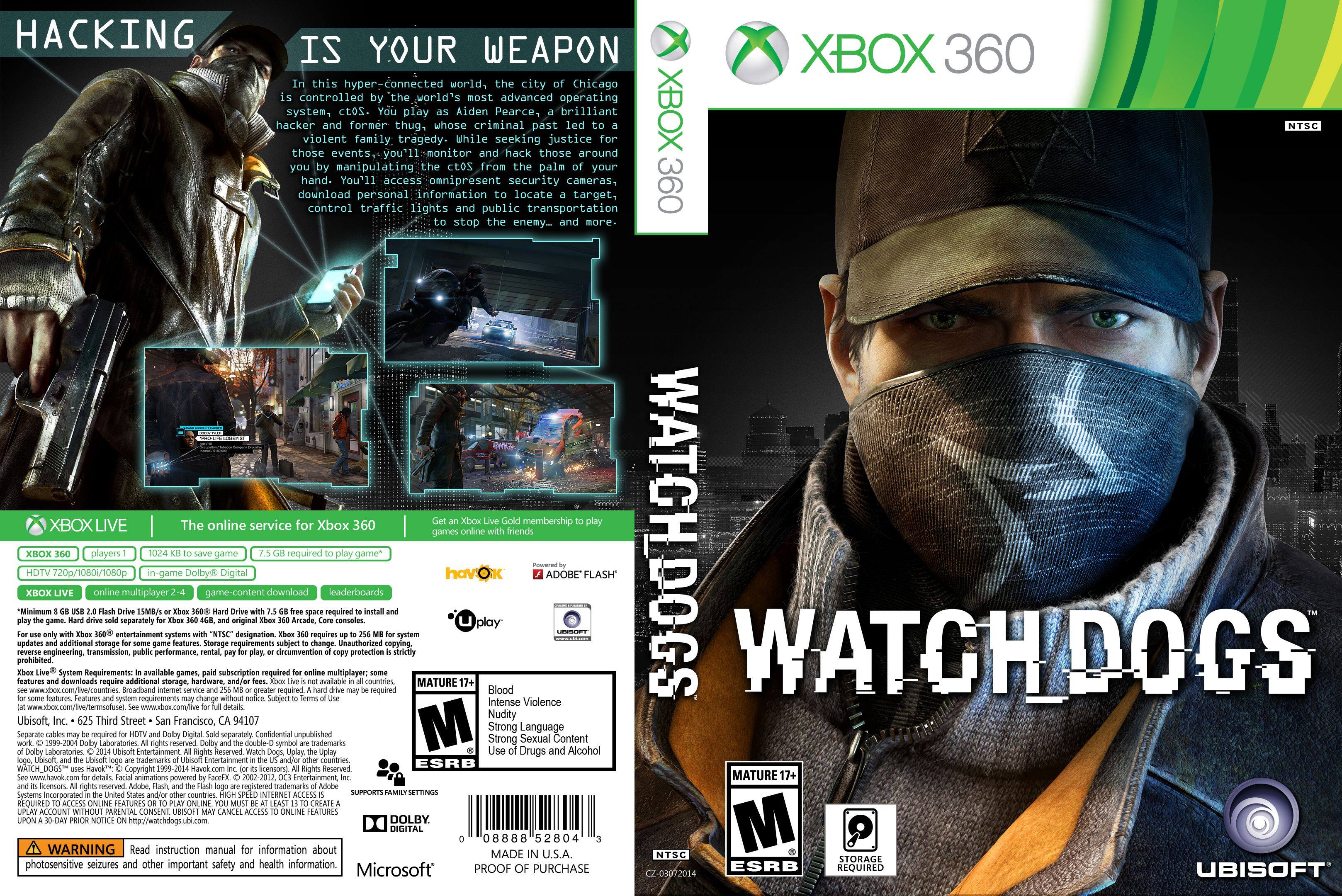 Ubisoft игры xbox. Watch Dogs Xbox 360. Watch Dogs 2 Xbox 360 диск. Вотч догс на Икс бокс 360. Watch Dogs Xbox 360 обложка.