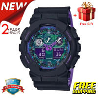 【2YEARS WARRANTY】Jam Tangan Lelaki GShock  GA-100B-1A shockproof Military Waterproof Sport LED Digital Quartz Men Watch