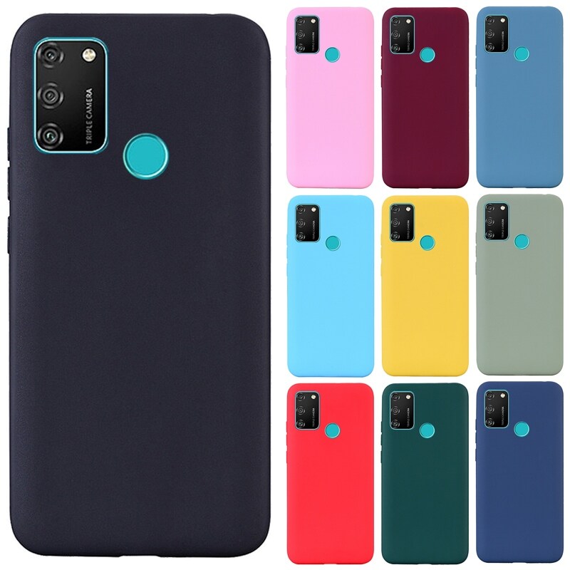 {Shell set} For Honor 9A Case Silicone Soft Back Cover Phone Case For Huawei Honor 9A 9 A Honor9A MOA LX9N Silicon Case Fundas Coque Shell