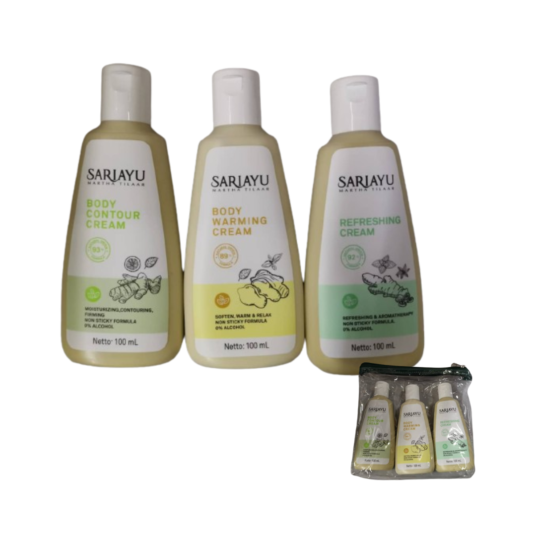 Sariayu Set Bersalin / Set Berpantang ( Tapel Param Pilis Telon) Perawatan Lengkap Luaran