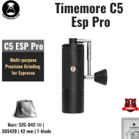 TIMEMORE - Chestnut C5/C5 Pro/C5 Esp / C5 Esp pro /C3s/C3 ESP/C3 ESP/C3S Pro Coffee Manual grinder double bearing