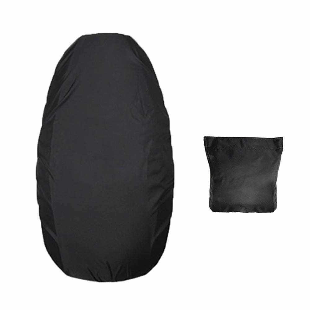 Universal Motorcycle Sunscreen Seat Cover Cap Waterproof & Dustproof Scooter Cushion Cover Seat Scooter Sun Pad Protector (Black)