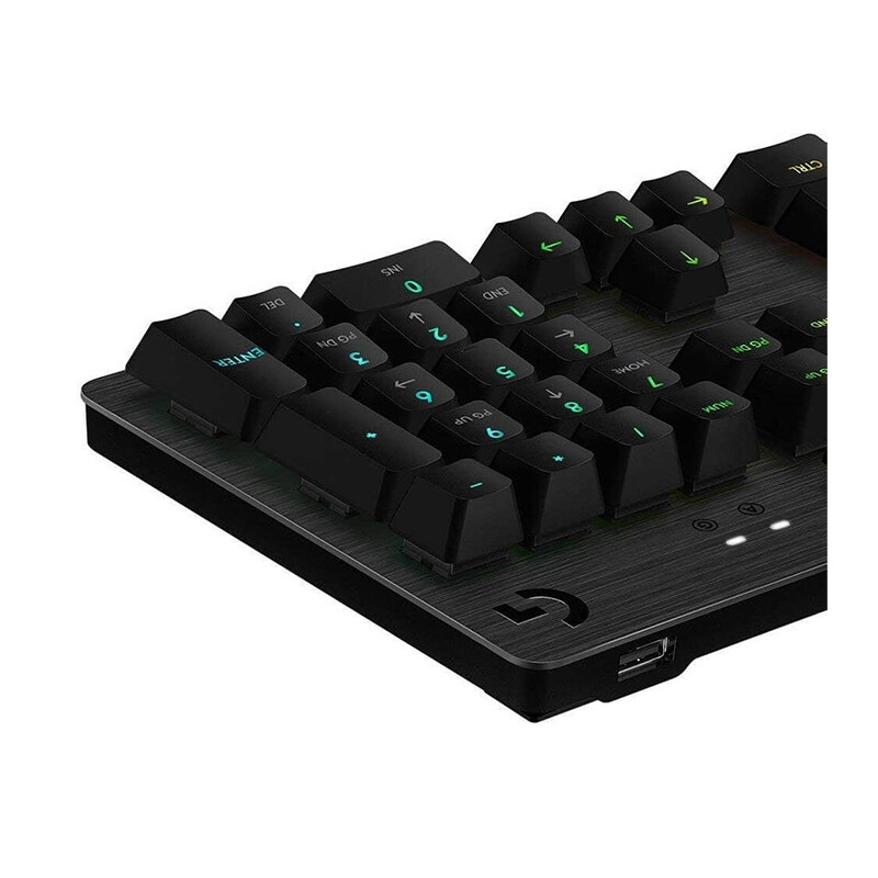 Logitech G512 Carbon RGB Mechanical Gaming Keyboard, Linear/Carbon Tactile/Carbon Clicky Keyboard (920-008762/920-008763/920-008949)