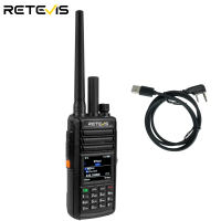 Retevis L62 L2 Dual Mode PoC Radio 4G LTE & Analog Walkie Talkie Zello Radio with Relay Function GPS IP67 Waterproof Unlimited Range Two Way Radio for Barangay Tanod Construction & Rescue Teams