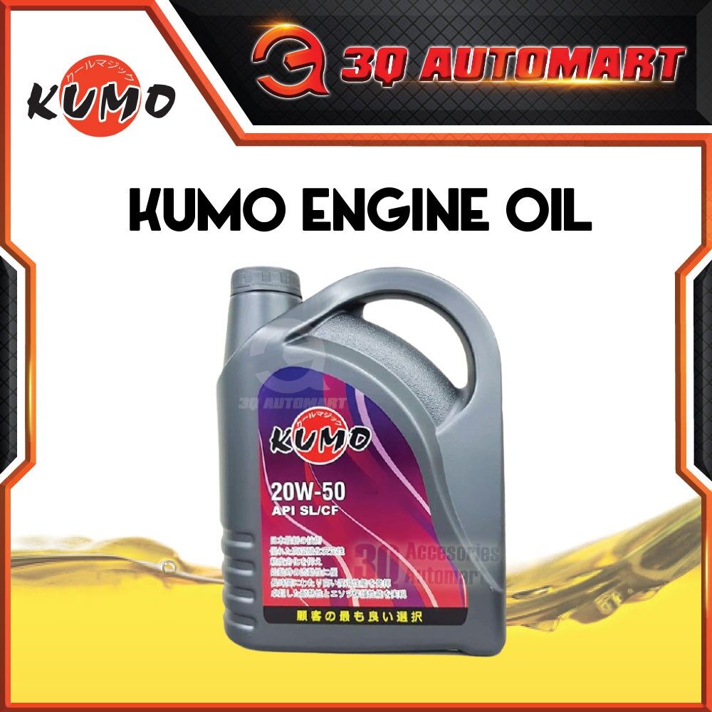 KUMO Ultimate Mineral 20W50 Engine Oil (4 Litres)
