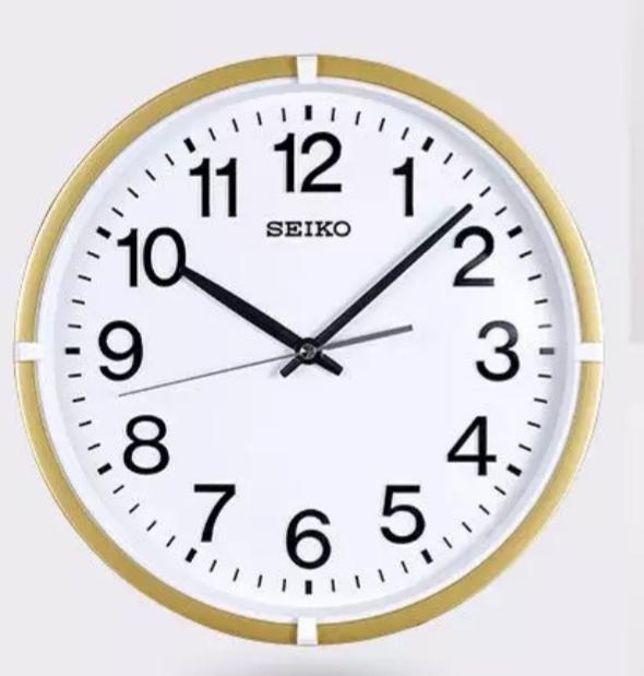 100% ORIGINAL SEIKO Quartz Analogue Wall Clock QXA652 (QXA652G QXA652L) [Jam Dinding] Malaysia