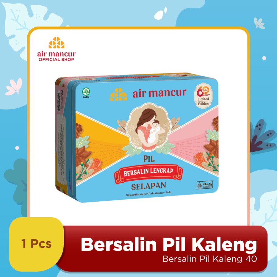 Maternity Set Jamu Bersalin ber pantang Air mancur original