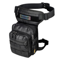 Rhinowalk Motorcycle Leg Bag Multifunction 3L Large Capacity Moto Waist Bag Thigh Hip Waist Bag Messenger Bag Travel Storage Cell Phone Tool Wallet Motorcycle Accessories