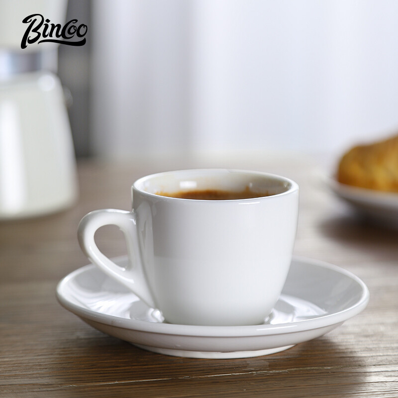 Bincoo ý cốc espresso cốc cà phê cà phê chuyên nghiệp cửa hàng đặc biệt ly gốm đặt 80ml