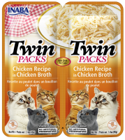 Inaba (Ciao) Twins Pack Tuna / Chicken Cat Pet Wet Food 80g