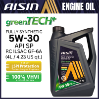 Aisin Engine Oil Fully Synthetic API: SP 5W30 (4L/1L)