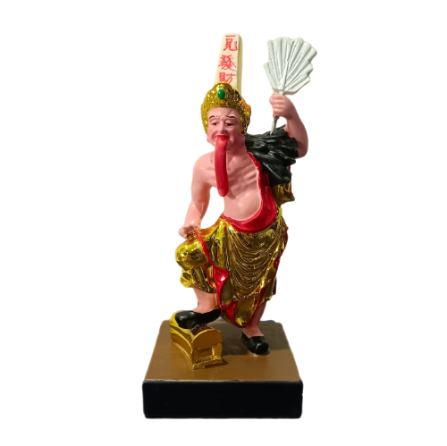 [Fortune Destiny] Dua Di Ya Pek (大二爷伯) Hei Bai Wu Chang Statue (黑白無常) 大二爷伯神像 黑白无常