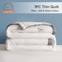 Dansunreve 100% washed cotton Quilt Solid Colors Fashion Machine Washable Light Weight Quilted Comforter Camel Grey Super Soft and Simple Blanket Single Queen King Size