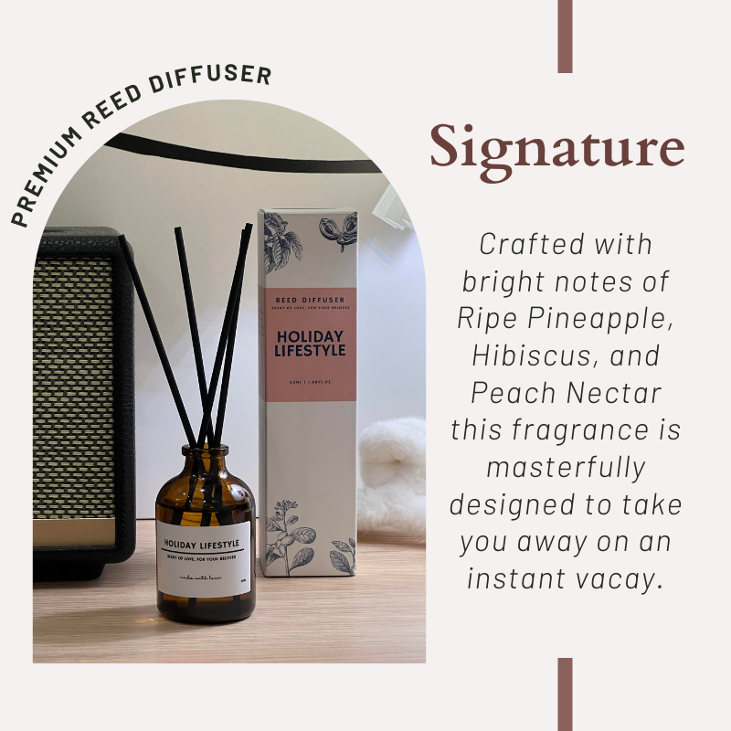 BUY 1 FREE 1 Premium Essential Oil Reed Diffuser Room Fragrance Aromatherapy Aroma Diffuser Scented Oil Perfume Aromaterapi 香薰 50ML