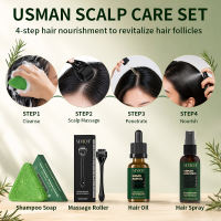 Sevich Usman Hair Growth Soap Natural Herbal Ginseng Handmade Anti Hair Loss Gentle on Scalp