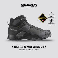 SALOMON Men X Ultra 5 Mid Wide Gore-Tex® Waterproof Hiking Shoe [L47755400]