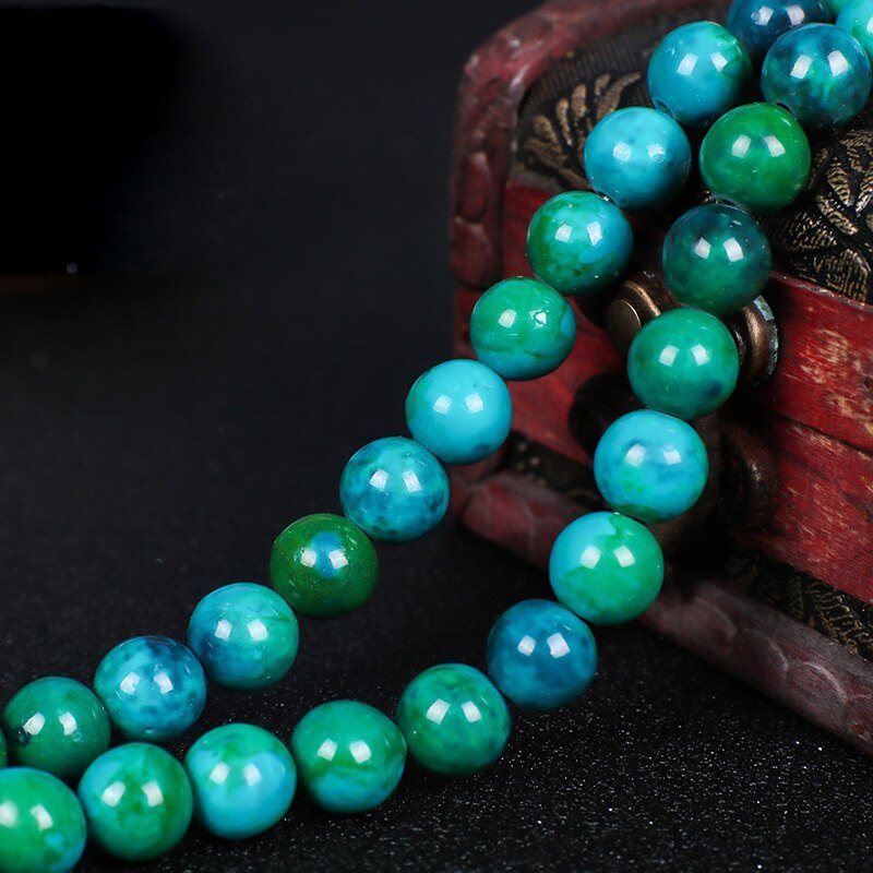 8mm round bead Phoenix stone loose bead decoration semi-finished DIY jewelry