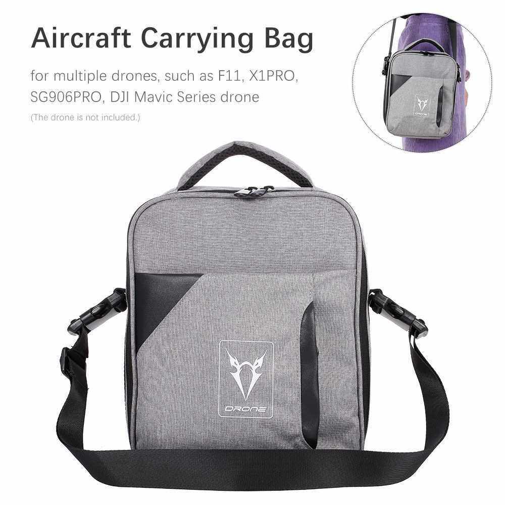 Drone Storage Bag Carrying Bag for RC Drone Portable Bag Adjustable Strap Handbag Shoulder Bag for GPS RC Quadcopter (Standard)