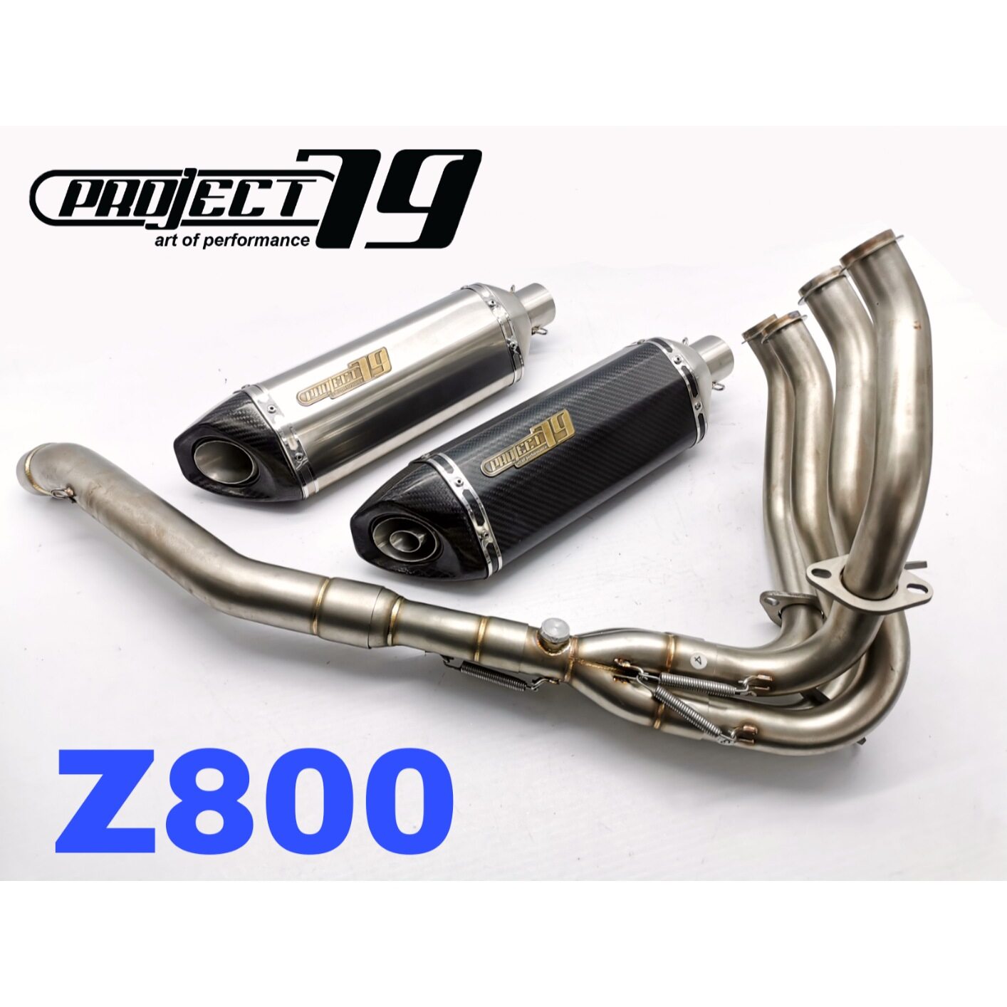 Project79 Exhaust Kawasaki Z800 Full System Piping Ekzos Muffler