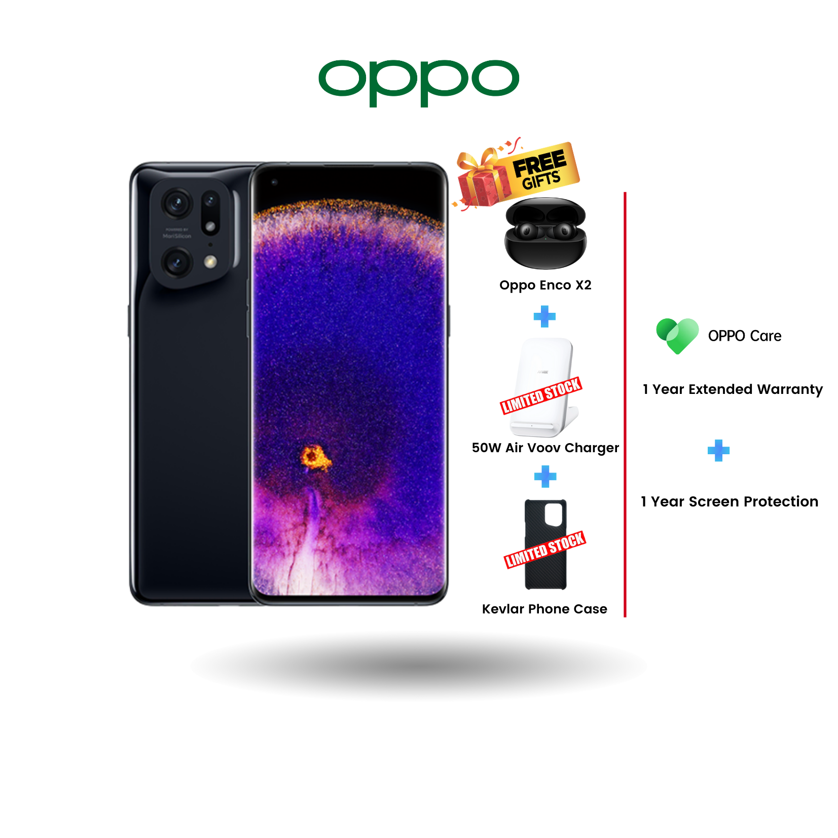 [Pre-order] Oppo Find X7 Pro 5G  Ultra Clear Snapshot  80W SUPERVOOC  4K Ultra Night Video  12GB RAM + 256GB ROM