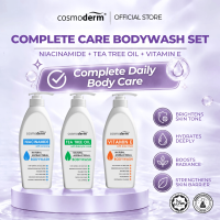 Cosmoderm Vitamin E with Aloe Vera Bodywash 500ml