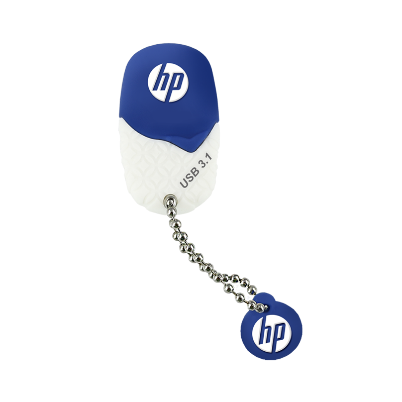 HP USB Pendrive X780W with USB 3.1 Connection, Rubber Casing, Cap Holder HP USB Pendrive X780W with USB 3.1 Connection, Rubber Casing, Cap Holder