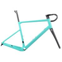 RYET GFX Carbon Gravel Frame Customized  Gravel Bike Frameset Disc Brake Road off-Road Bicycle Cyclecross Frames Cycling Parts