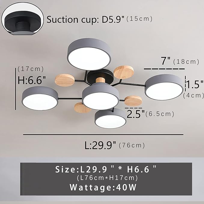 Modern Nordic LED Ceiling Light Ceiling Lamp Lampu Hiasan Lampu LED Siling Lampu Siling Lampu Ruang Tamu Lampu IKEA