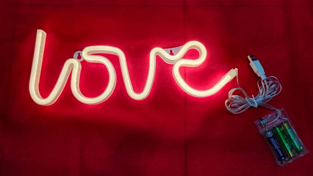 Lamp happy birthday LED letter Word decoration surprise发光字装饰灯布置情侣惊喜浪漫