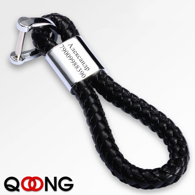 (Fulhouse Fashion items) Custom Lettering Men Leather Key Chain Metal Custom Keychain Engraving Car - Custom - Aliexpress