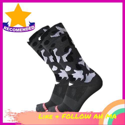 BEST SELLER Outdoor Sports Cycling Socks Compression Stretch Socks Breathable Bike Socks for Men Women (Grey)