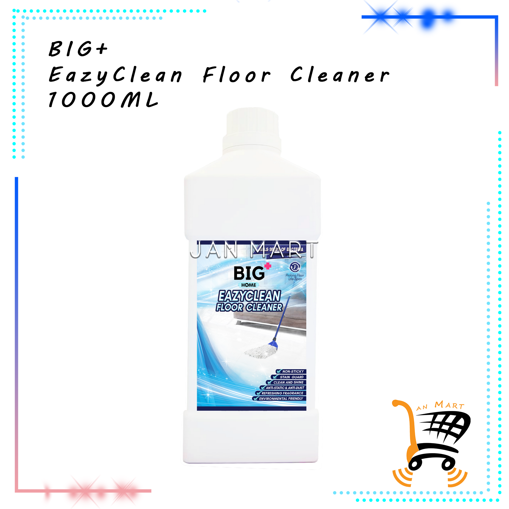 BIG+ EazyClean Floor Cleaner 1000ML