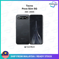 Tecno Pova Slim 5G/KM9 (8GB+256GB) Original Tecno Malaysia Warranty