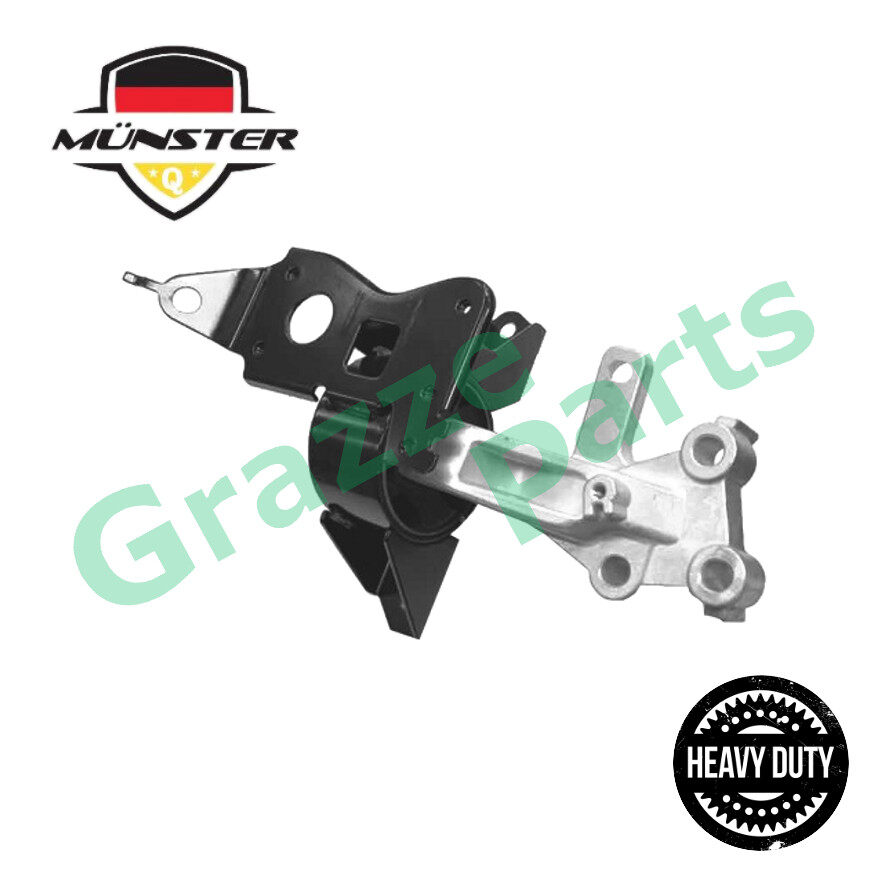 (3pc) Münster "Heavy Duty" PER7470 Engine Mounting Set for Perodua Axia 1.0 1KR-DE2 2014-onwards AT Auto Transmission (With Bracket)